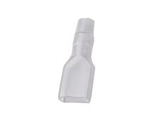 Juego de conectores de cable eléctrico for altavoz de coche, Terminal de engarzado hembra y macho de resorte de 2,8mm, 4,8mm, 6,3mm, latón dorado/plateado(6.3mm Sheath,50 Pcs Silvery)