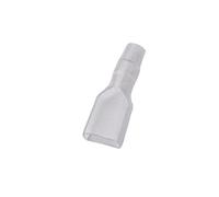 Juego de conectores de cable eléctrico for altavoz de coche, Terminal de engarzado hembra y macho de resorte de 2,8mm, 4,8mm, 6,3mm, latón dorado/plateado(4.8mm Sheath,50 Pcs Silvery)
