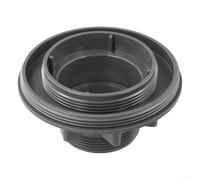 Juego de conectores de manguera de piscina de alto rendimiento para Intex, incluye colador roscado, funciona con 26341W, 26345W, 26375EH para un flujo óptimo