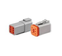 Juego De Conectores DT 2P/3P/4P/6P/8P 22-16AWG, Kit Conector Deutsch Eléctrico Resistente Al Agua, DT06-2S DT04-2P for Coche, 1(A sets)
