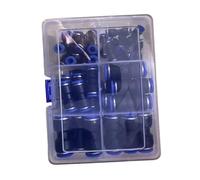 Juego de conectores neumáticos de empuje rápido for uso Industrial, 50 Uds., manguera de tubo 4/6/8/10/12, accesorios de conector de piezas neumáticas de aire(50PCS box)