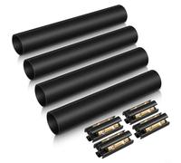 Juego de conectores subterráneos con tubo termorretráctil, resistente al agua para enterrar directamente, 600 V 60 A, para cable UF de 14/3 a 8/3 AWG, carcasa de plástico resistente para iluminación