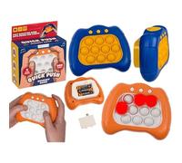 Juego de Consola Quick Push, Pop it Burbujas, 999 Rompecabezas con Sonico y Luces LED, Juguete Sensorial para Coordinación.