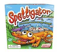 Juego de construccin de palabras Spelligator de aprendizaje para nios de 5 a 9 aos Conciencia fonmica 75 fichas de letras