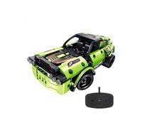 Juego de construcción coche radiocontrolado - COLORBABY - 335 piezas - 2 en 1 - Radiocontrolado 2,4 GHz - 24x12x7 cm