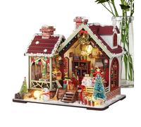 Juego de construcción de casa en miniatura, madera 3D DIY ángulo creativo para libros - Kit de construcción para casa en miniatura para y adultos, para amantes de , niñas, proyecto de hobby