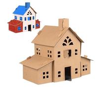 Juego de construcción de Cerradura de Modelo, casa de Papel Hecha a Mano para niños - Juguete Educativo de Estilo Creativo para Navidad, Vacaciones, de Nacimiento y Regalos del día del niño