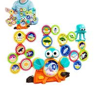 Juego De Construcción De Engranajes | Juego De Aprendizaje,Conjuntos De Engranajes De Engranaje | para Niños y, De Cumpleaños, Casa, Preescolar, Viajes, Playa