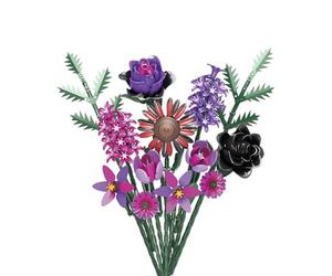 Juego de construcción de Flores, Ramo de Flores Silvestres, Ramo de Flores Artificiales, Compatible con la colección Lego Botanical para Adultos, Mesa de Comedor, decoración de Sala de Estar, Oficina