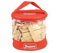 Juego de construcción de Madera, 160 Piezas, Juego Infantil a Partir de 3 años, Juego de Equilibrio Creativo, Bolsa de Almacenamiento, Fabricado en Francia, 8306