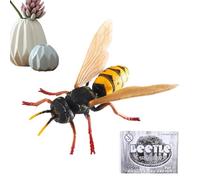 Juego de construcción genérico, juego de aprendizaje Wasp de 27 piezas, modelo educativo para casa, guardería, viajes, niñas, niños a partir de 3 años