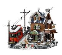Juego de construcción Pantasy, la cabaña de montaña nevada (85033)