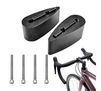 Juego de control de bicicleta espaciadores, discos elevadores para manillar de bicicleta, para bicicleta de montaña, reparación, modificación, optimización del rendimiento, garaje, taller de bricolaje