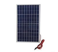 Juego de controlador de carga solar de doble chip de 100 A con 2 paneles monocristalinos de 10 W, 12 V/24 V automático, QC4+/.0 salidas USB y tipo C para teléfonos móviles rápidos y EV (doble)