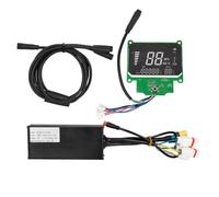 Juego de controlador de scooter eléctrico para Ducati MW95/MW21, 36 V, 550 W o 48 V 1200 W, kit de repuesto de aluminio con medidor y cable de comunicación