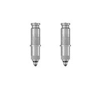 Juego de conversión Schwalbe Clik Valve - Innovación en válvulas de Bicicleta para el inflado de neumáticos - Kit de readaptación para válvulas Dunlop/DV