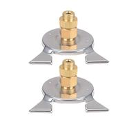 Juego de convertidores de tanques listos para exteriores con mecanismo de bloqueo seguro y bolsa de transporte, conector de utensilios de cocina en miniatura para camping, adaptador de estufa