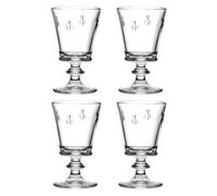 Juego De Copas Con Tallo La Rochere De 4 - Vino/Agua - 240ml - Hecho En Francia