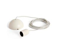 HAY Lámpara colgante Common Pendant Cord set Ø12 cm Clay white