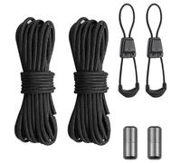 Juego de cordones para Salomon, Quicklace Shoelace Kit, sin atar, cordones de zapatos de repuesto para deportes y zapatos al aire libre, sistema de cierre rápido para hombre, mujer, ajuste rápido y