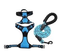 Juego de correa para el pecho para mascotas, correa retráctil de nailon grande para perro, correa de pecho segura y cómoda para pasear perros, varios tamaños y colores son opcionales.