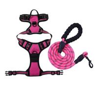 Juego de correa para el pecho para mascotas, correa retráctil de nailon grande para perro, correa de pecho segura y cómoda para pasear perros, varios tamaños y colores son opcionales.