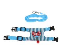 Juego de Correas de arnés de hámster, Correa de Pecho, B M | Cómodo para cobayas, hurones, chinchillas, hámster, mascotas aire, cuerda ajustable, animales pequeños