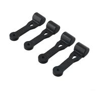 Juego de correas de cierre de dos o cuatro piezas 109808X para para para Craftsman Riding Mower Bagger Chute Assembly SHN20 0145 (2) 532109808 A (4 piezas)