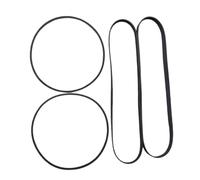 Juego de correas de goma específicamente para CT W606 mecanismo de grabación de cinta de restauración, correas de transmisión de motor, juego de repuesto de correa de registro