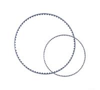 Juego de correas de poliuretano para limpiadores Polaris 360 380 | Se adapta a Polaris 360/380, pieza de repuesto directo 9-100-1017, restaura la potencia de succión, fácil de instalar