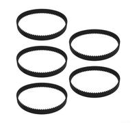 Juego de correas para aspiradora, compatible con Miele SEB228 SEB234 SEB236 y para Wessel-Werk EBK340 EBK360, paquete de correa de transmisión de cepillo de rodillo para mantenimiento de limpieza del