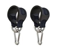 Juego de correas para perchas de puño | Correas de montaje pesado con hebilla de hierro | Kit de suspensión sin deslizamiento para gimnasio en casa, parque, entrenamiento, hamacas, columpios, anillos