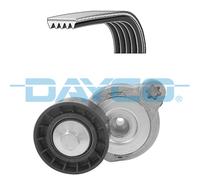 Dayco Juego de correas trapeciales poli V KPV279 para Volvo V70 III V60 XC60