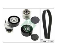 INA Kit de correa trapezoidal acanalada 529 0521 20 con polea de rueda libre