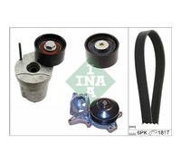 Juego de correas poly V (rodillos y bomba de refrigerante) INA 529 0370 30
