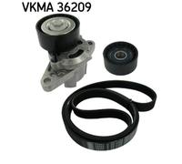 Juego de correas poly V SKF VKMA 36209