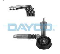 Juego de correas trapeciales poli V DAYCO KPV254 para A4 B5 (8D2) 1.9 2000-2000