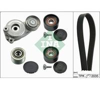 Juego de correas trapeciales poli V INA 529 0050 21 para CLS (C219) 3 2009-2010