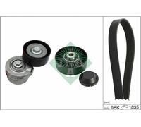 Juego de correas trapeciales poli V INA 529 0498 10 para GT (937_) 1.9 2003-201