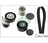 Juego de correas trapeciales poli V INA 529 0586 20 para AMAROK 2 2010-2013