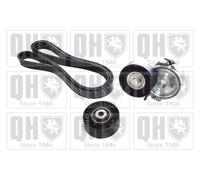 QUINTON HAZELL Juego de correas auxiliares servicios para PEUGEOT: 206 (Ref: QDK112)