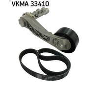 Juego de correas trapeciales poli V SKF VKMA 33410 para RCZ 1.6 2013-2015