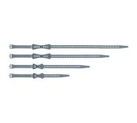 Juego de correas universales Sea to Summit Stretch-Loc Set - 20mm 4 Pack Color: gris