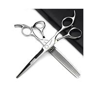 Juego de cortadora de pelo profesional de 6,5/7 / 7,5 pulgadas, cortadora de pelo afilada de acero inoxidable, tijeras especiales para peluqueros (6.5 - pulgadas - 2pc -B)