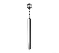Juego de cortadores de frutas de acero inoxidable con asas ergonómicas antideslizantes para uso en cocina, cuchara de grabado de verduras para tallado y decoración detallada de alimentos (círculo