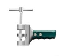 Juego de cortadores de vidrio para azulejos con cabezal de aleación de acero, mango ergonómico para una fácil aplicación, incluye cabezales de corte de repuesto, almohadillas para pies, aceite