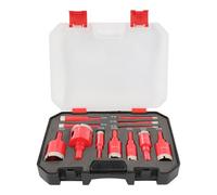 Juego de cortadores profesionales de alta resistencia de 12 agujeros, bordes de corte que mejoran los sistemas de cera de refrigeración, agarre ergonómico para un trabajo preciso, juego de cortadores