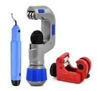 Juego de Cortatubos, Cortador de Tubos 3-42mm, Mini Cortatubos de 3-16 mm, Cortatubos Cobre con Desbarbador, para Cortar Tubos de Acero inoxidable, Aluminio, Cobre, Plástico, PVC