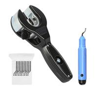 Juego de cortatubos de 8-29 mm, trinquete, cortatubos de acero inoxidable, versátil con herramientas de desbarbado, cortador de tubos de cobre, separador de tubos para cobre, aluminio y plástico