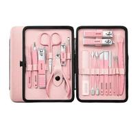 Juego de cortaúñas for hombre, kit uñas for el hogar, renovación original for pies, tijeras afiladas, cuidado personal(Pink)